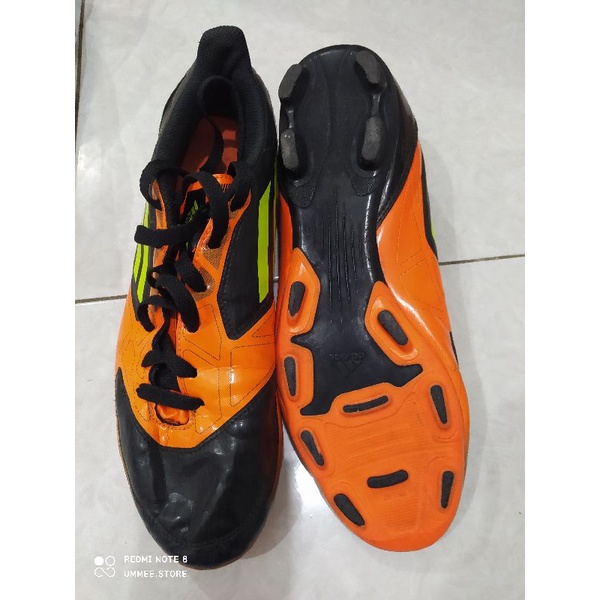 Sepatu bola second ori Adidas Adizero F50 TRX FG size 44