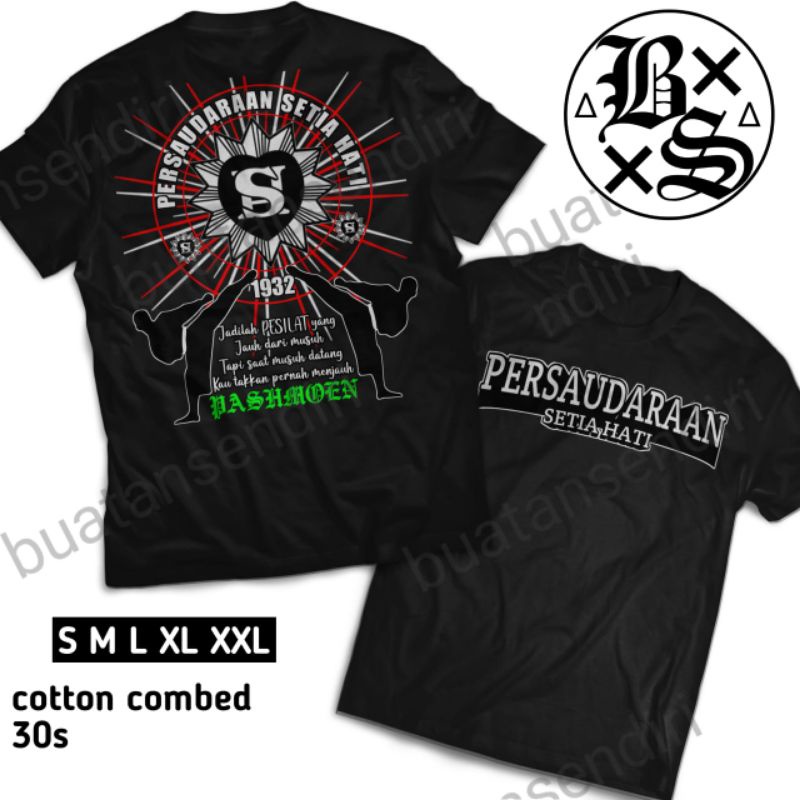 Kaos PSH 1932 | Kaos Persaudaraan Setia Hati 1932 | Kaos Pashmoen | Kaos Setia Hati