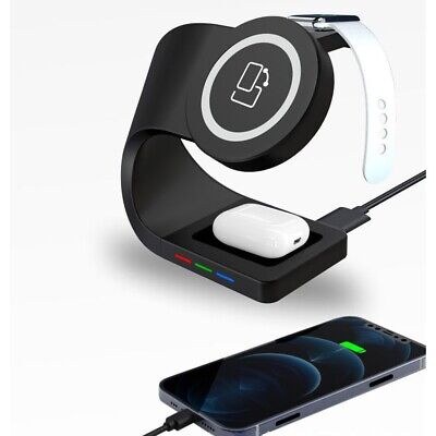 Magnetic Suction Wireless Charger Powerful Magnet 4in1