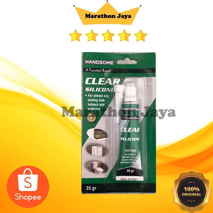 Lem sealant kaca keramik handsome