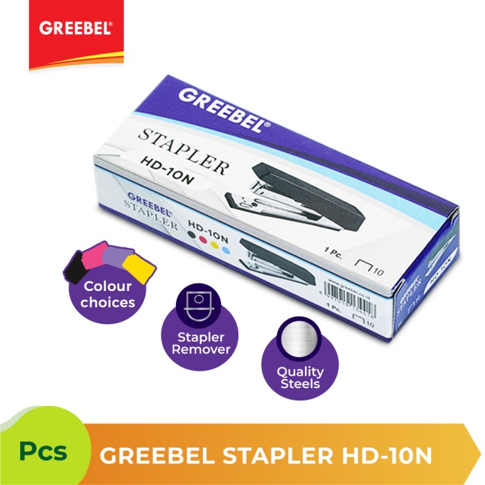 Jepretan Kertas Steples Stepler Stapler Greebel HD-10N - isi 10-1M