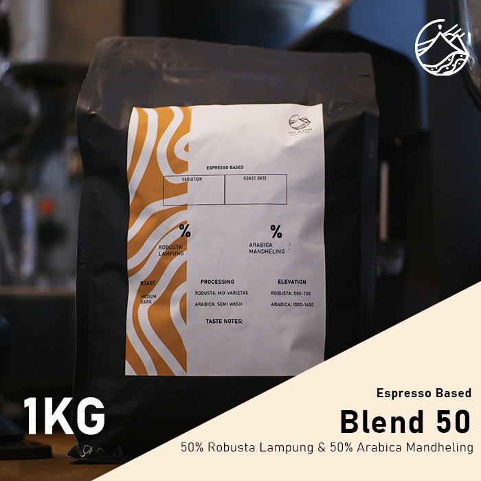 

PROMO Biji Kopi 50% Arabica 50/50 Blend Kopi Susu Ekonomis Grosir 1Kg
