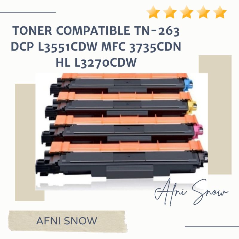 Toner Catridge Compatible TN-263 DCP L3551CDW MFC 3735CDN HL L3270CDW