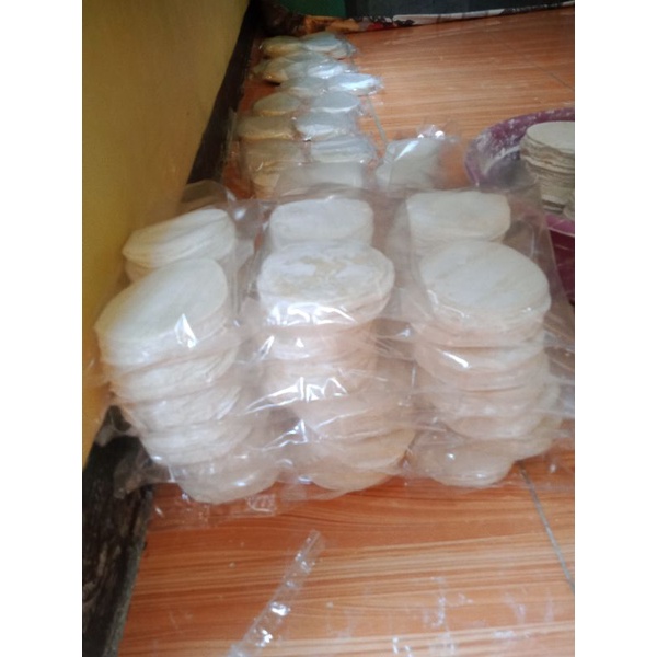 

kulit Dimsum tipis bulat anti Lengket isi 200pcs