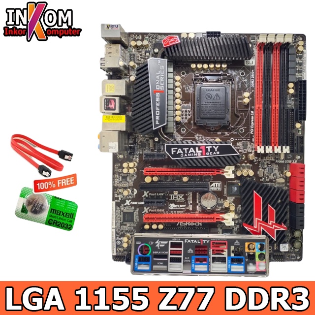 Mainboard Motherboard Mobo ATX Z77 LGA 1155 DDR3