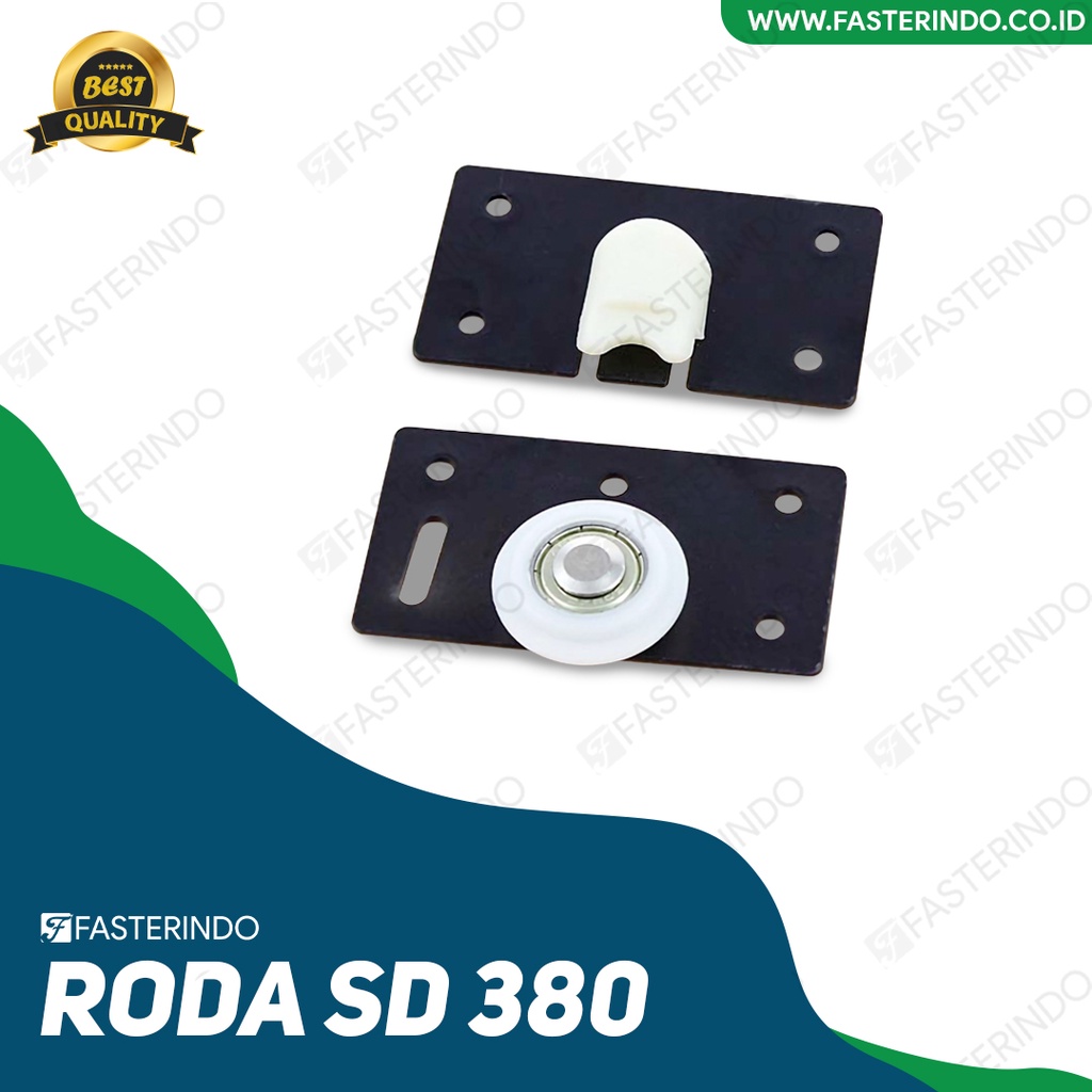 Roda Pintu Lemari Sliding / Roda Laci Faster SD 380