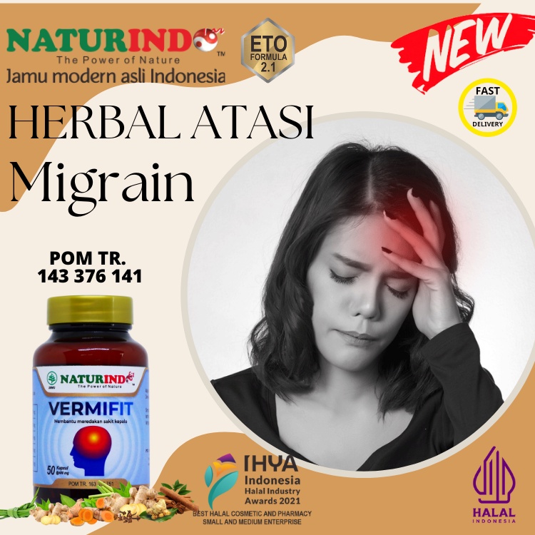 Naturindo Vermifit Obat Sakit Kepala Sebelah Pusing Menahun Vermifit Naturindo