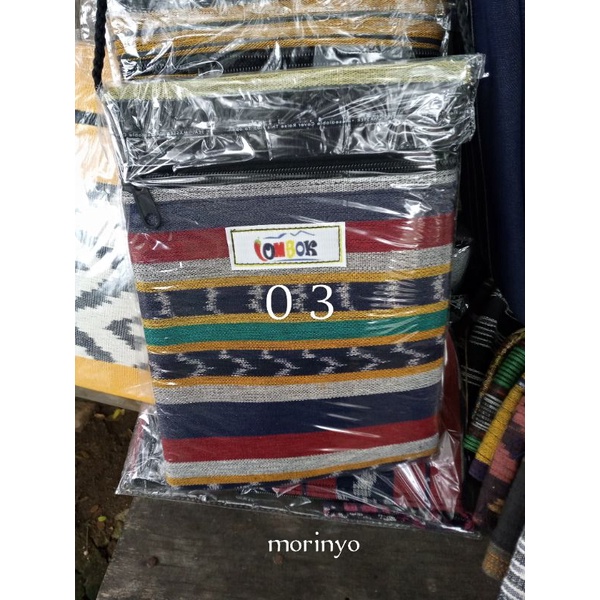 tas selempang tenun
