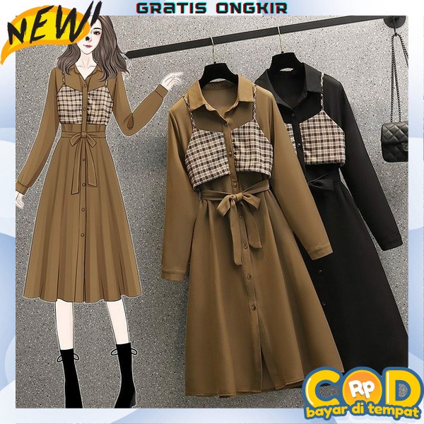 Dress Murah Dres Pesta Wanita Murah Gaun Simpel Elegan Guano Cewek Guan Kondangan Mewah Baju Drees C