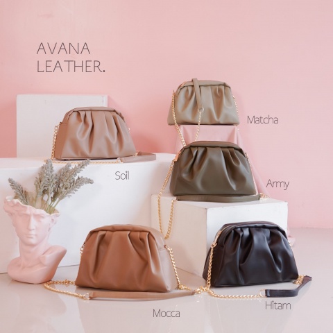 Rumah Tas Lucu - AVANA LEATHER TAS WANITA TERMURAH  SLING BAG WANITA LOKAL TAS FASHION BAG TAS SELEM