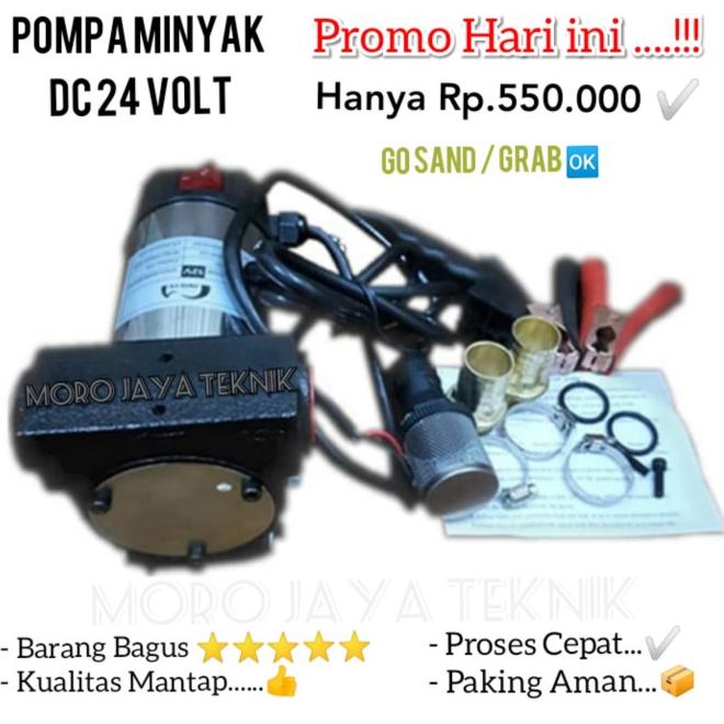 Pompa Solar Dc 24Volt Pompa Minyak 24 Volt Dc Pompa Dc Cairan Solar