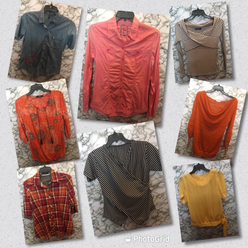 Preloved atasan wanita cotton on -juice girls - kemeja blouse brand original second - BISA COD - Par