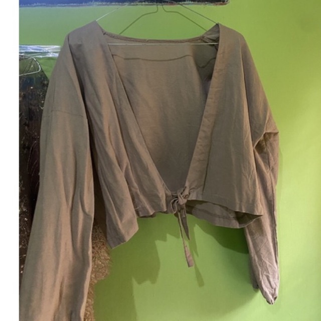 preloved outer linen mocca