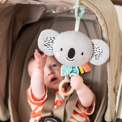 Taf Toys MUSICAL Kimmy Koala / Harry The Lion - Taftoys Mainan Gantung Bayi Musik Melody Soother Sensory Motorik