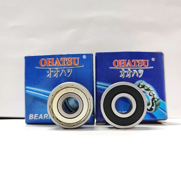 Ohatsu Ball Bearing Laher 629 ZZ Tutup Besi 629 2RS Tutup Karet Asli Original 629ZZ 629-2RS