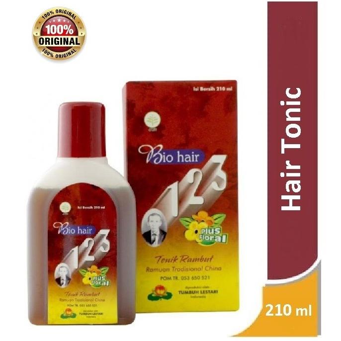 Bio Hair 123 Biohair 123 HairTonik Perawatan Rambut Tradisional Coklat
