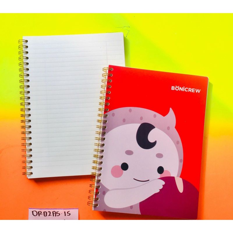 

OXFORD NOTEBOOK SPIRAL DR02A5-11 BONICREW/80 LEMBAR/UK 20X14.9 CM A5