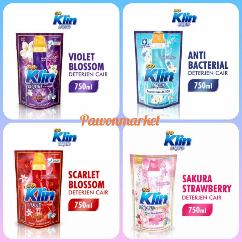 So Klin Liquid 750 ml