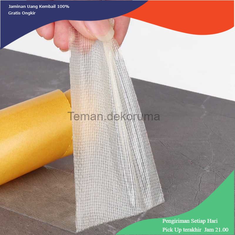 TD - PR2 DA Lakban Dua Sisi Super Strong Grid Fiber Tape 10 Meter - DA30