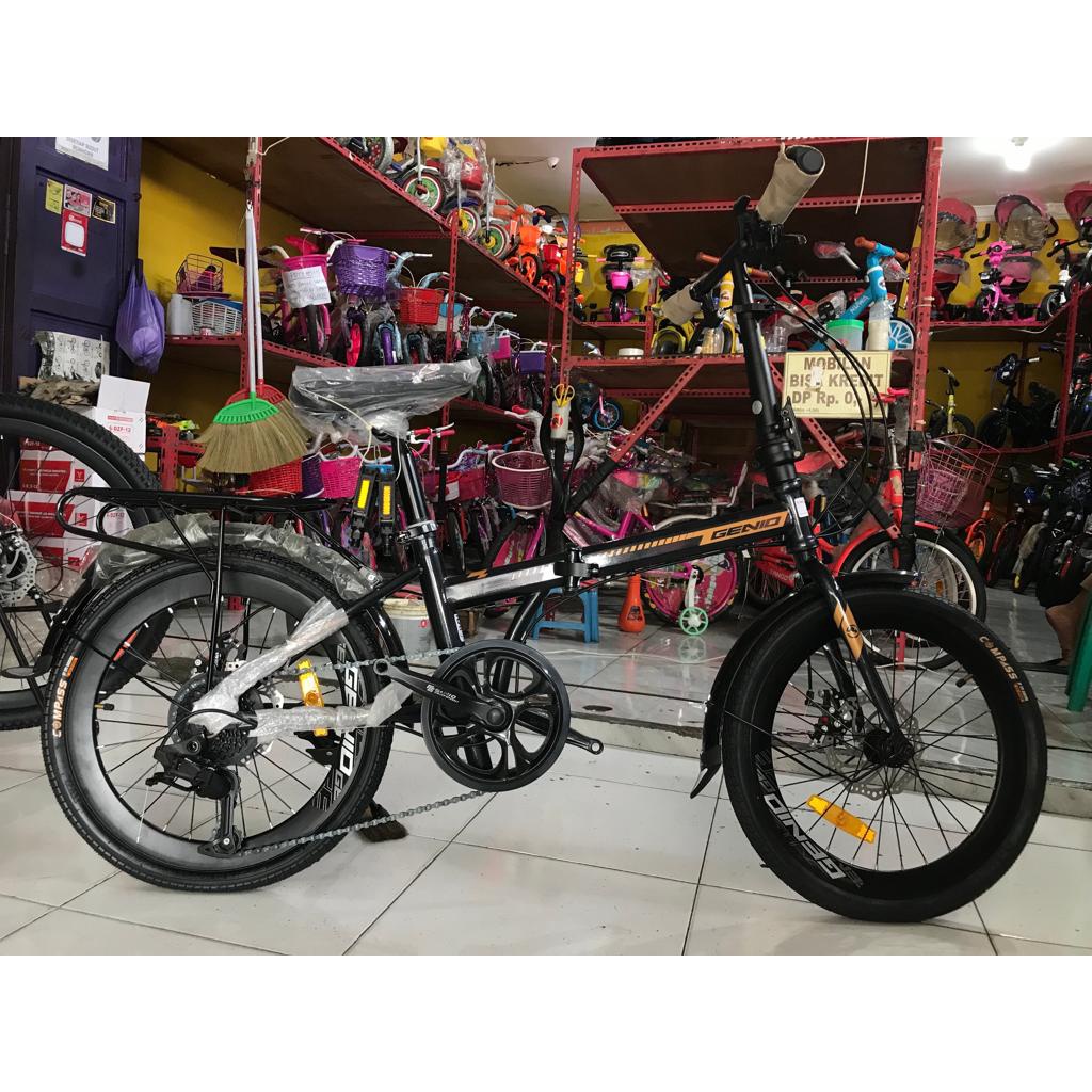 Sepeda Lipat 20 Genio F731/lipatmurah/sepedalipatdewasa