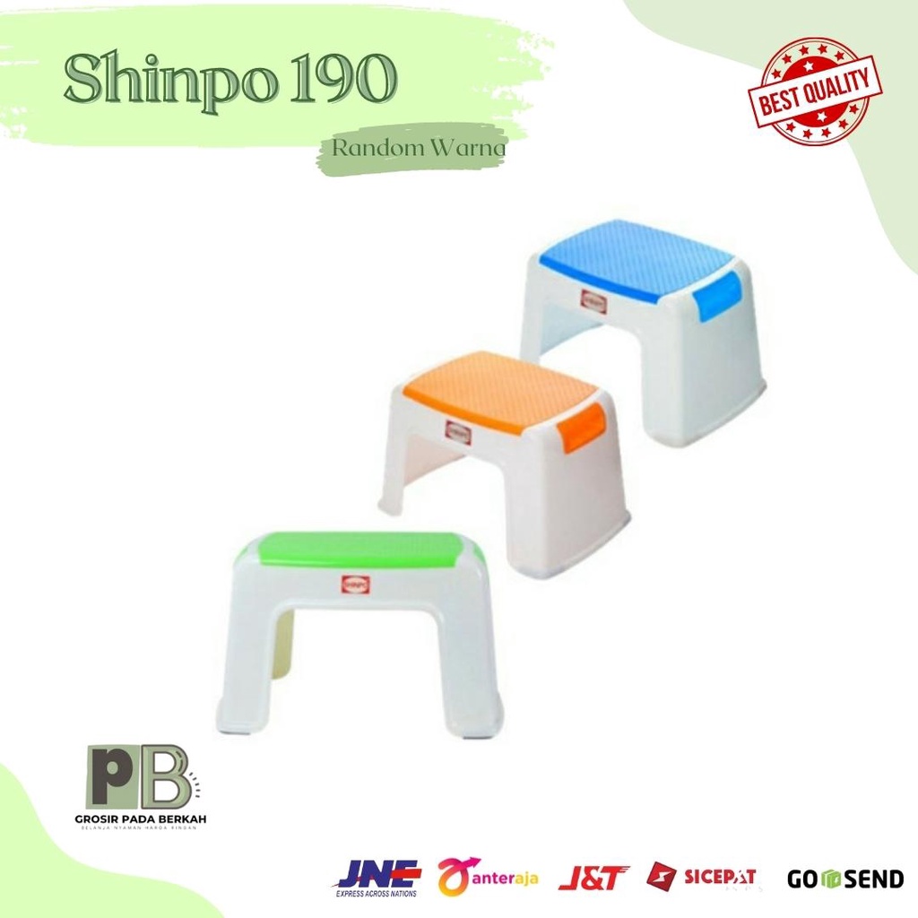 GPB - Shinpo 190 - Kursi Pendek Shinpo - Kursi Anak Plastik