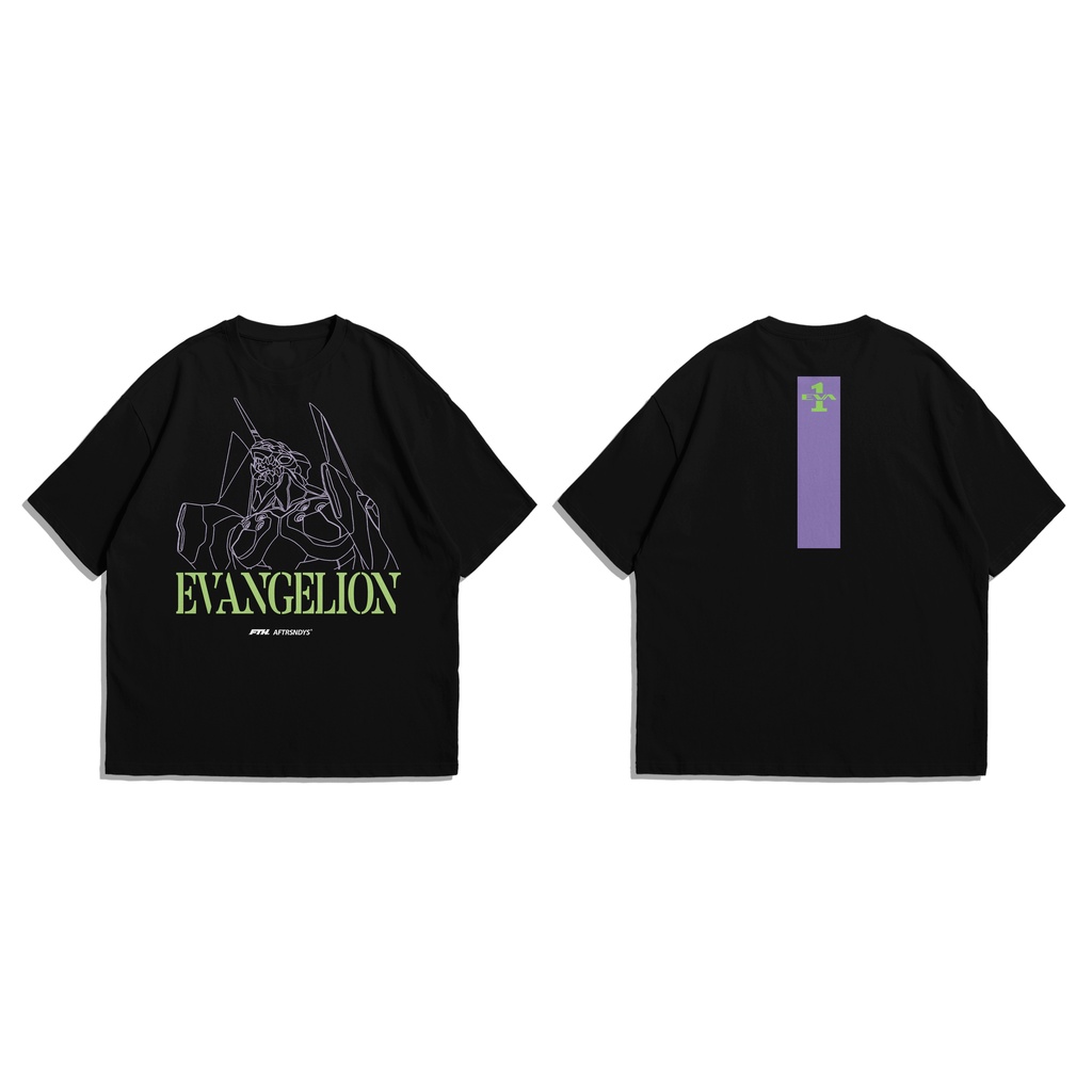 T-SHIRT OVERSIZE | SCREAMING EVA 01 | EVANGELION X AFTRSNDYS X FTH