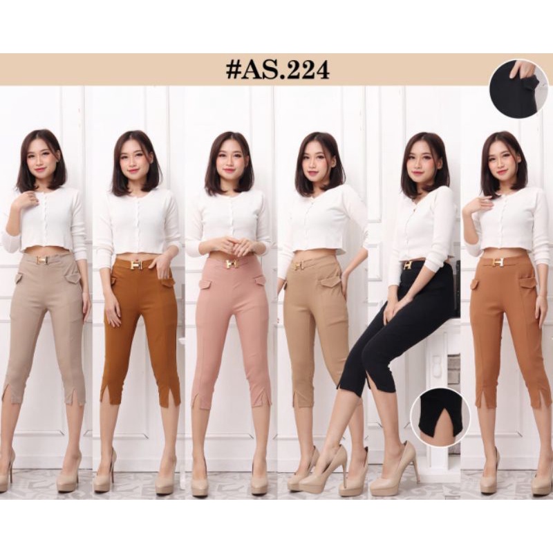 Celana soft jeans import Celana 7/8 wanita Celana super strech Celana wanita premium import