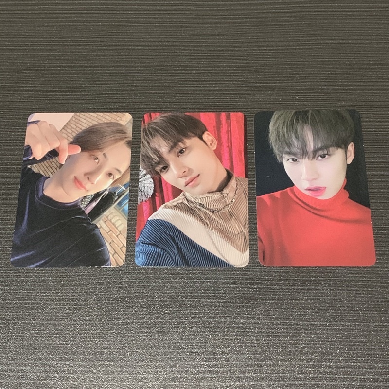 mingyu jeonghan going magazine photocard