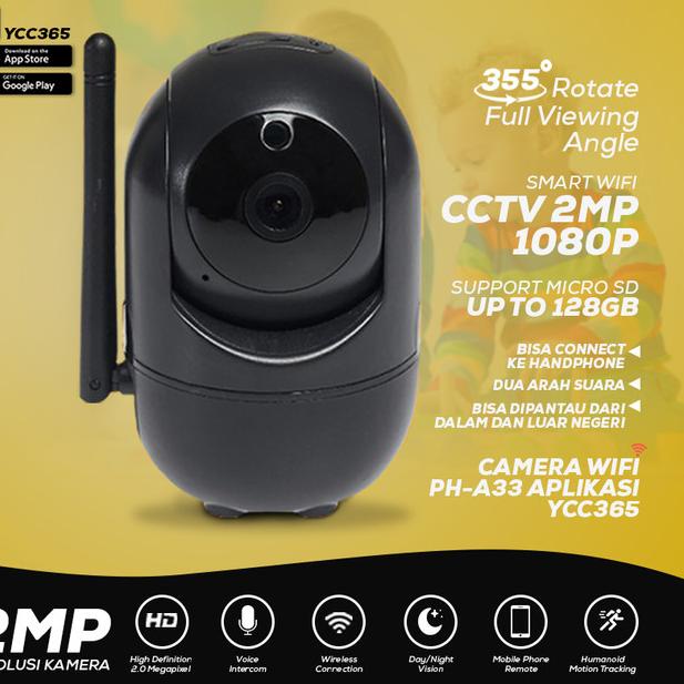 Camera Ip Portabel Wireless 2Mp YCC365