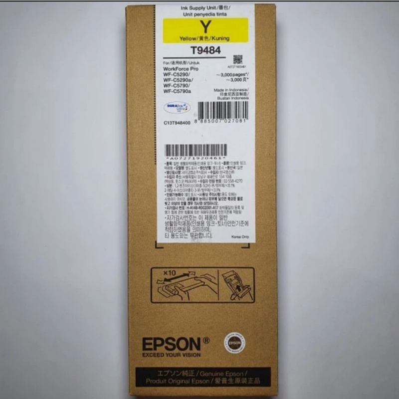 Tinta Epson T9481 T9482 T9483 T9484 Original WF-C5290 WF-C5790