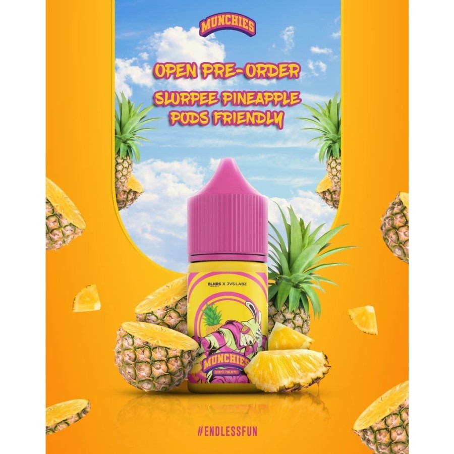 MUNCHIES SLURPEE V5 PODS FRIENDLY 14MG 30ML LIQUID MUNCHIES SLURPEE