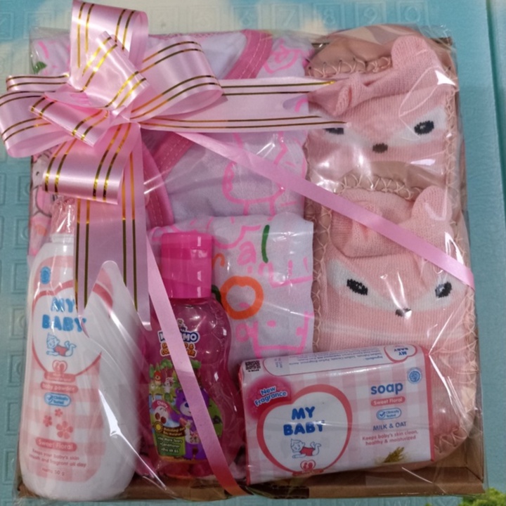 Kado bayi baru lahir / Baby Gift New Born / Perlengkapan bayi baru lahir/ Paket Parcel Bayi / Hampers Bayi Baru lahir / Hadiah Bayi / Baju Bayi 08