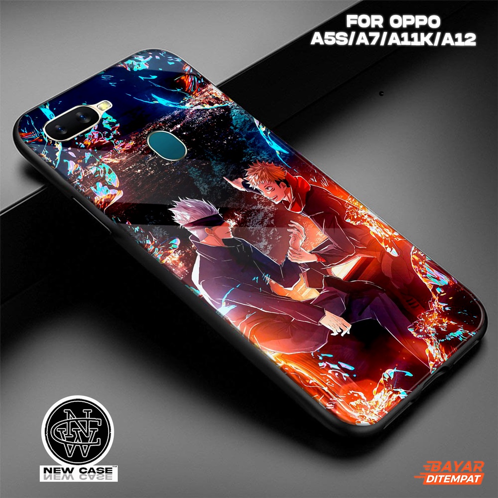 Case OPPO A5S/A7/A11K/A12 - Casing OPPO A5S/A7/A11K/A12 Terbaru 2022 Case lord case14 [ case JUJUTSU
