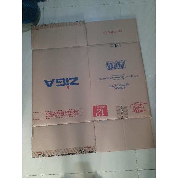 kardus packing tebal