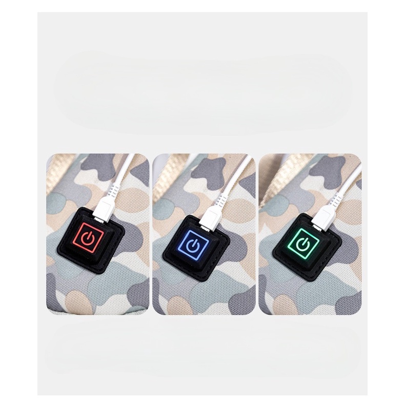 T24 - Keola Tas Penghangat Botol Susu Bayi Portable Travel dengan USB untuk Outdoor dengan Sleting