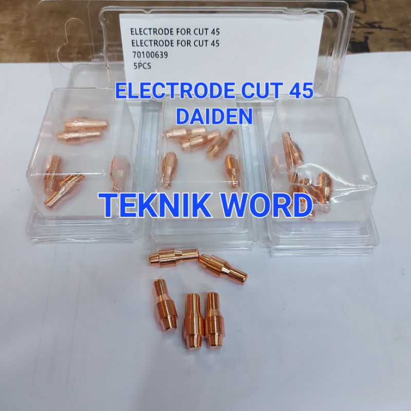 ELECTRODE DAIDEN CUT 45 / NOZZEL ELECTRODE DAIDEN CUT 45 / ELECTRODE TIP CUT 45 DAIDEN