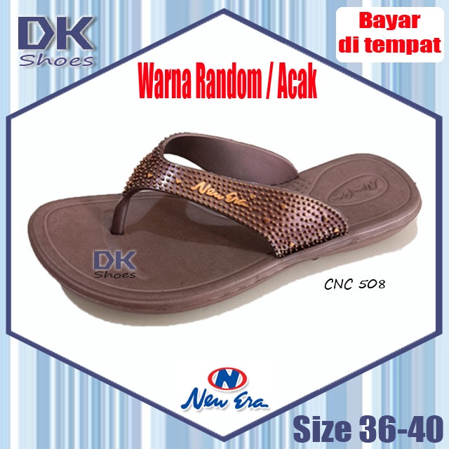 Sandal New Era CNC 508 / Sandal Sehari-hari Wanita / Sandal Jepit Flat Fashion Wanita