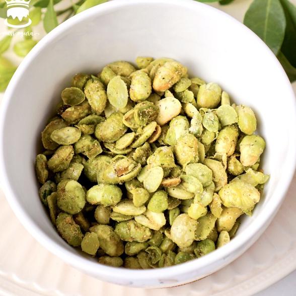 

↽ Seaweed edamame ル