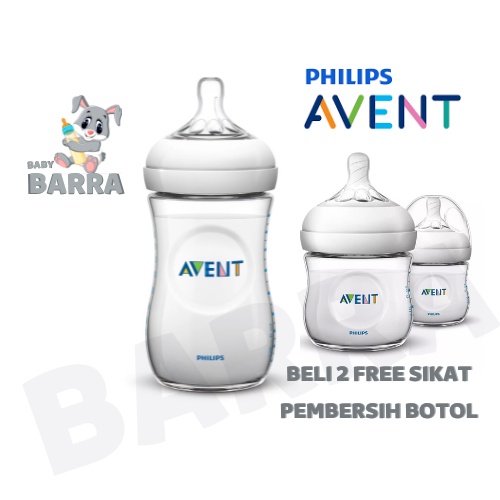 BOTOL AVENT NATURAL 125ML DAN 260ML