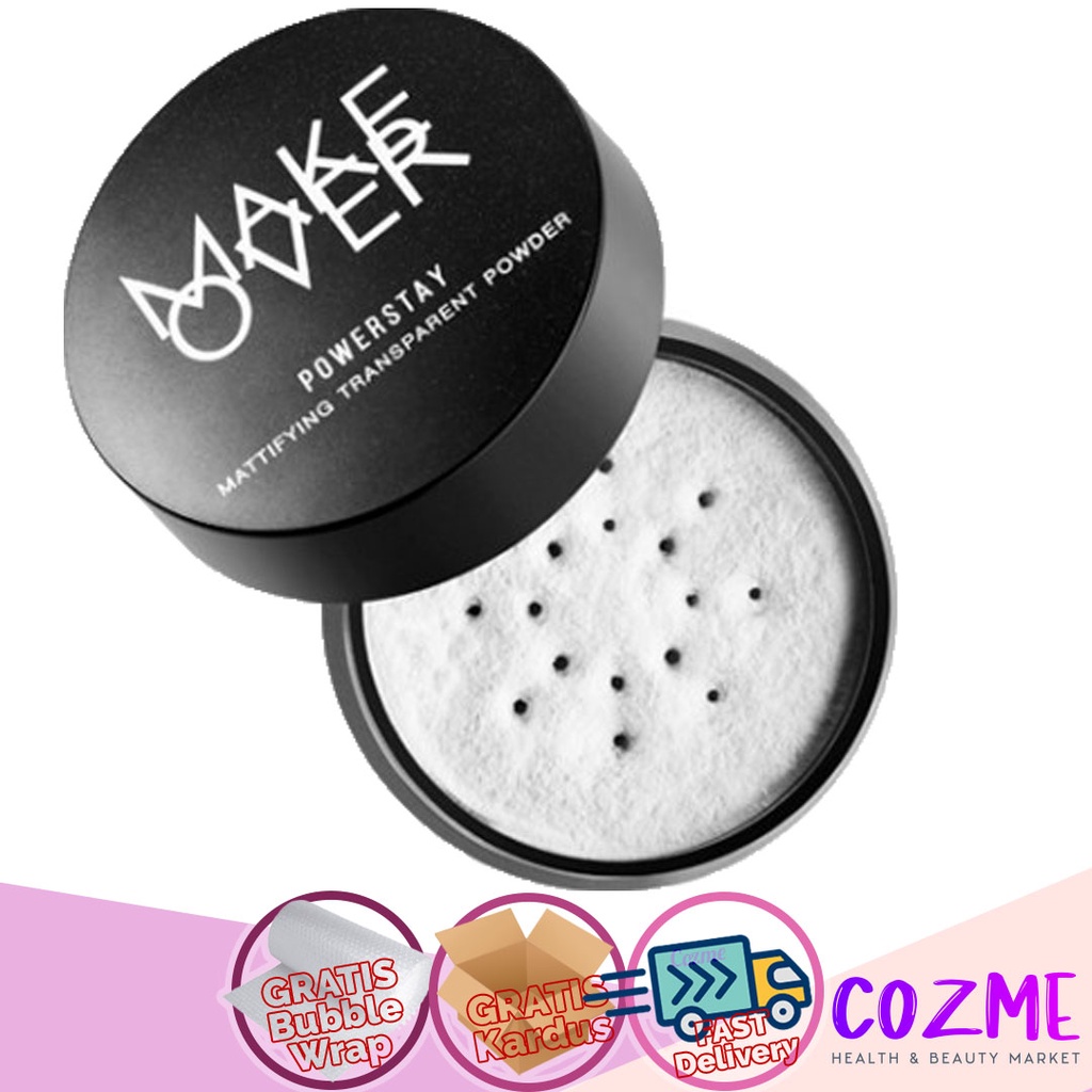 MAKE OVER Powerstay Matte Mattifying Transparent Powder 11gr