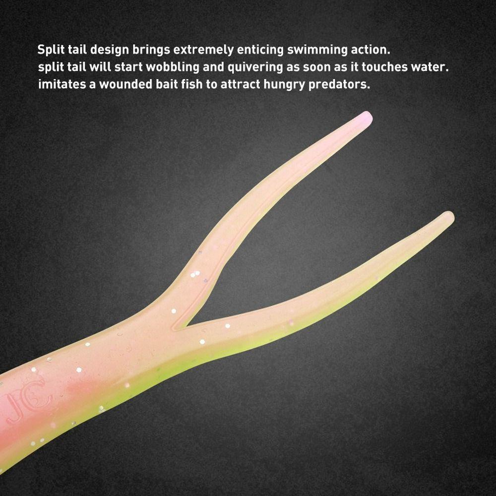 Preva 5pcs/lot Umpan Cacing Pancing High Quaility Artificial Double Color Swim Capuchin Maggot