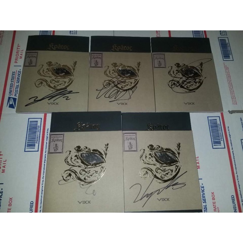 VIXX KRATOS SIGNED ALBUM