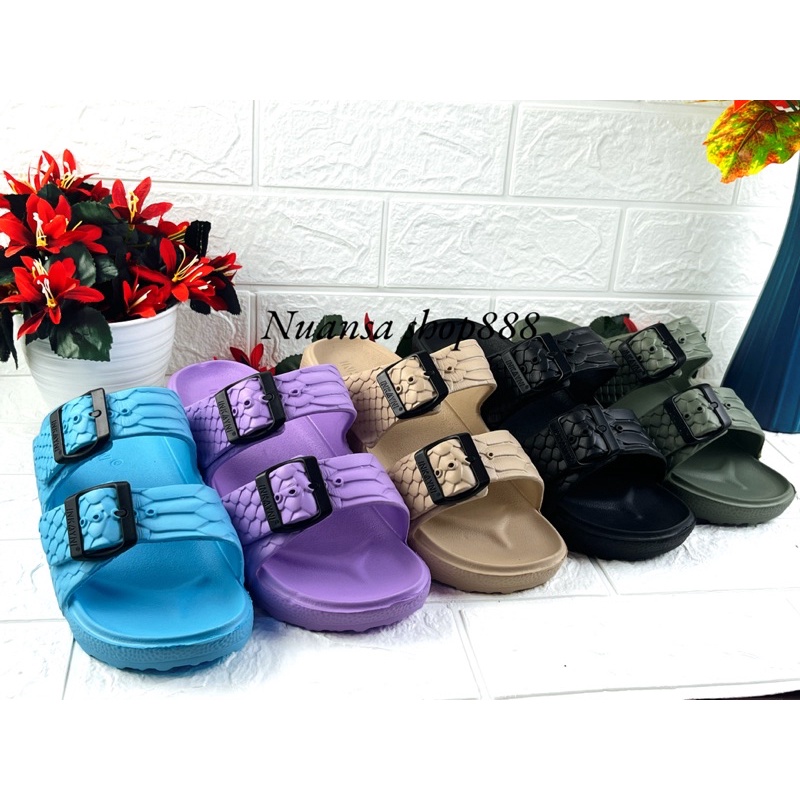 Sandal Selop Wanita Sandal Slide Perempuan 2 Tali Bahan Karet / Eva Terbaru Size 36-40 5028