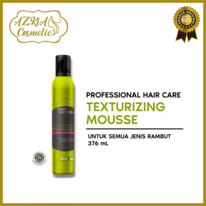 Jual Hair Foam Makarizo Salon Daily Salon Style Texturizing Mousse 376