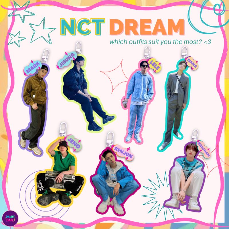 NCT Dream Keychain