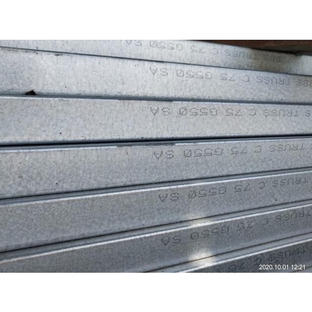BAJA RINGAN 0.70 MM / CANAL C / TRUSS BAJA / CTRUSS 75 SNI REAL 4,6 kg