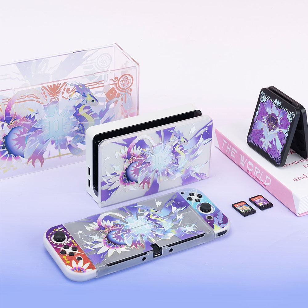 Case Cover Konsol Game Nintendo Switch Pok Mon Scarlet / Violet OLED / V1 V2