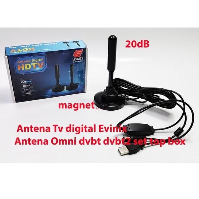 Antena TV Indoor Digital Evinix Antena Set top box Harga promo