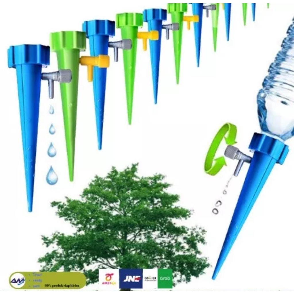 Alat Siram Tanaman Otomatis / Drip Tetes Otomatis Penyiram Tanaman Irigasi Pot Taman/ Infus Tanaman 