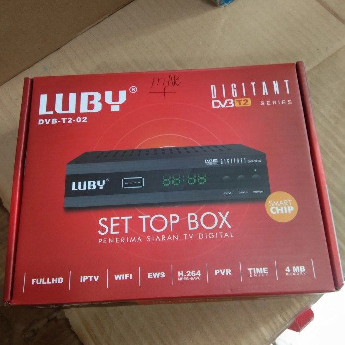 setop box luby alat tv digital
